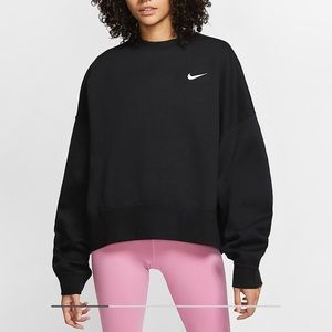 Nike cropped sweatshirt